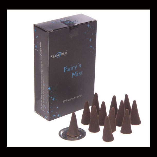 Stamford Black Incense Cones - Fairys Mist