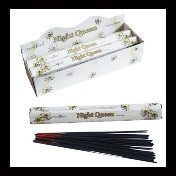 Stamford Premium Hex Incense Sticks - Night Queen