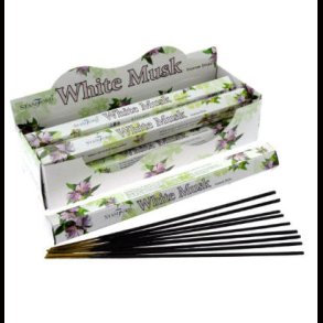 Stamford Premium Hex Incense Sticks White Musk