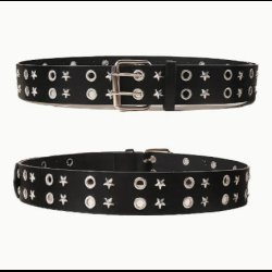 Star &amp; Ring Stud Ladies Belt