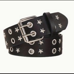 Star &amp; Ring Stud Ladies Belt