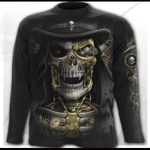 Steam Punk Reaper - Longsleeve T-Shirt