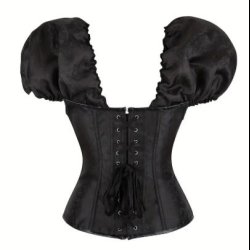 Steampunk Lantern Sleeve Corset