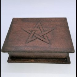 Tarot Box with Pentagram