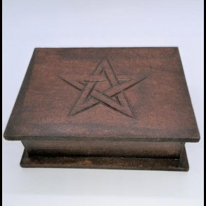 Tarot Box with Pentagram