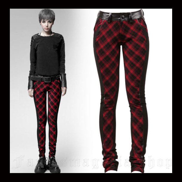 The Clash - Gothic Punk women's trousers by Punk Rave brand.