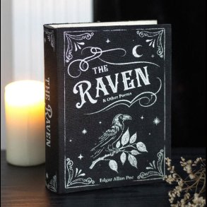 The Raven Book Shaped Storage Box