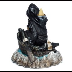 The Reaper Boatman of Death Backflow Incense Burner