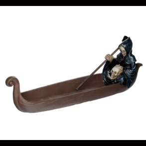 The Reaper Ferryman of Death Ashcatcher Incense Stick Burner