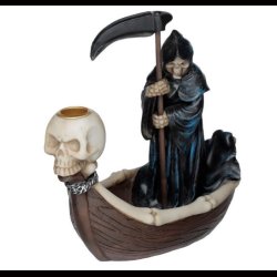 The Reaper Ferryman of Death Backflow Incense Burner