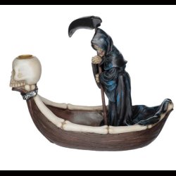 The Reaper Ferryman of Death Backflow Incense Burner