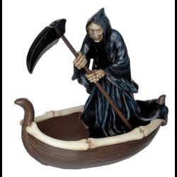 The Reaper Ferryman of Death with Scythe