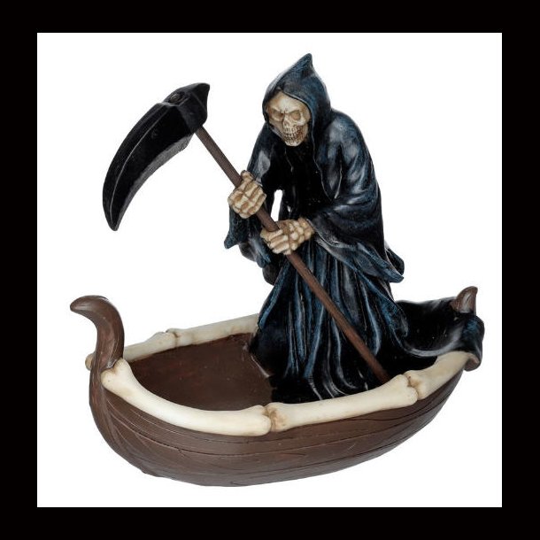 The Reaper Ferryman of Death with Scythe