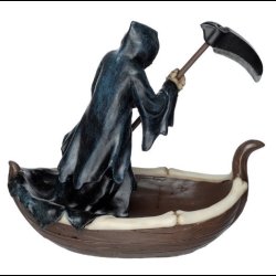 The Reaper Ferryman of Death with Scythe