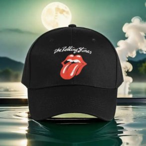 The Rolling Stones Classic tongue Logo Baseball Cap