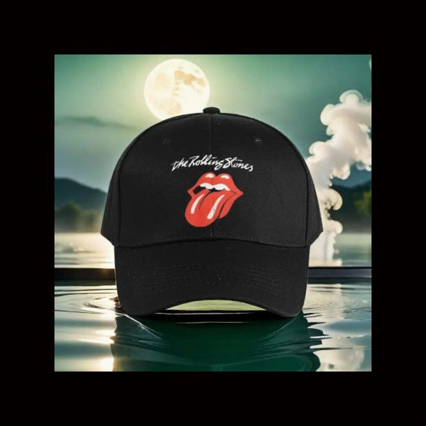The Rolling Stones Classic tongue Logo Baseball Cap