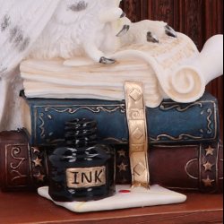 The Scribe's Companion Enchanting Owl Ornament 23.5cm 