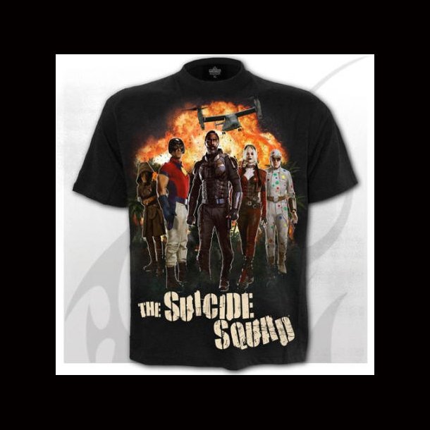 The Suicide Squad - Momtage- T-Shirt Black