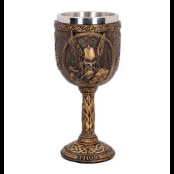 Thor Norse God of Thunder Goblet 17cm