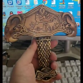 Thor Hammer Table Ornament