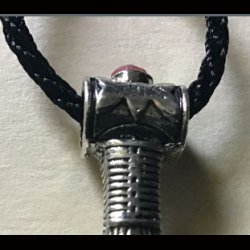Thor's Hammer Mjolnir Pendant Necklace Leather Cord