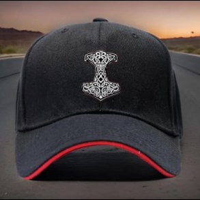 Thors Hammer Viking Baseball Cap