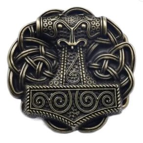Thors hammer Viking Belt Buckle