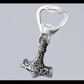 Thor's hammer bottle opener