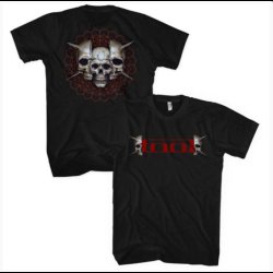 Tool Unisex T Shirt Skull Spiks ( Front  Back &amp; Sleeve Print )