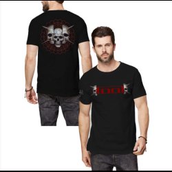 Tool Unisex T Shirt Skull Spiks ( Front  Back &amp; Sleeve Print )