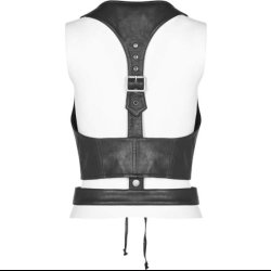 Toxica Harness Vest by Punk Rave