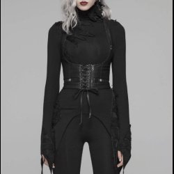 Toxica Harness Vest by Punk Rave