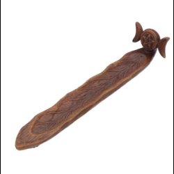 Triple Moon Goddess Incense Holder 23.5cm