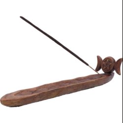 Triple Moon Goddess Incense Holder 23.5cm