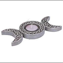 Triple Moon Tea Light Holder 17.5cm