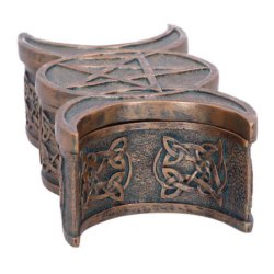 Triple Moon Trinket Box 18.5cm