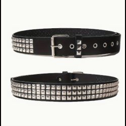 Triple Pyramid Ladies Belt