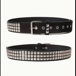 Triple Pyramid Ladies Belt