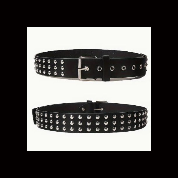 Triple Stud Ladies Belt