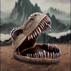 Tyrannosaurus Rex Dish 24cm