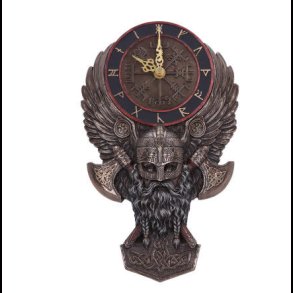 Vegvisir  Runic Viking Compass Wall Clock 