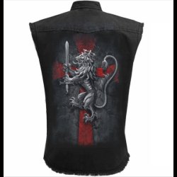Valiant - Sleeveless Stone Washed Worker Vest