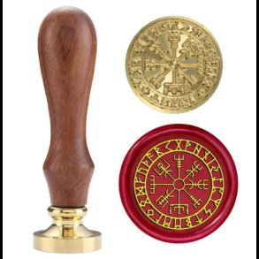 Vegvisir Viking Compass Sealing Wax Stamp 