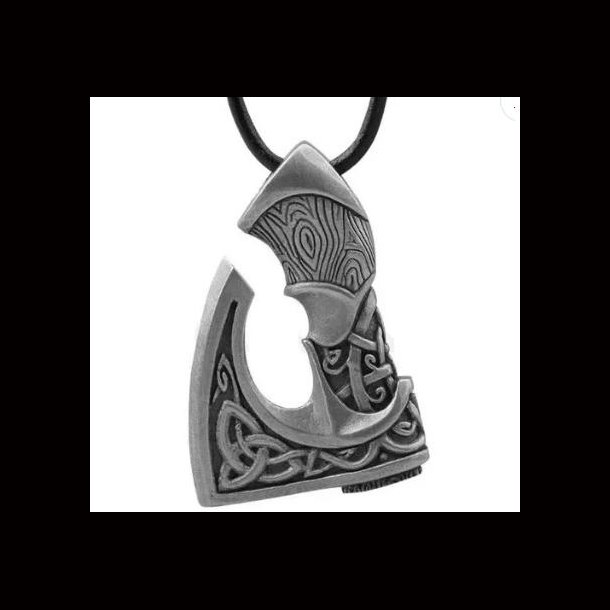 Viking Axe Pendant Necklace 