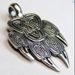 Viking Bear claw Pendant