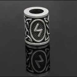 Viking Rune Hair / Beard Beads