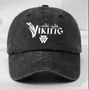 Viking Ship Logo Baseball Cap