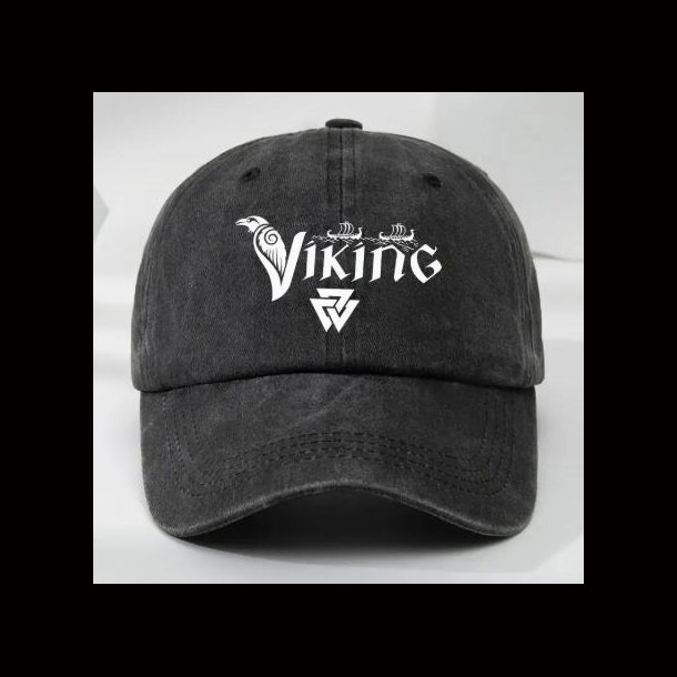 Viking Ship Logo Baseball Cap