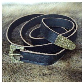 Viking Styled Leather Belt