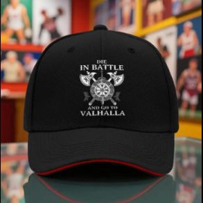 Viking Valhalla Vegvisir Baseball Cap